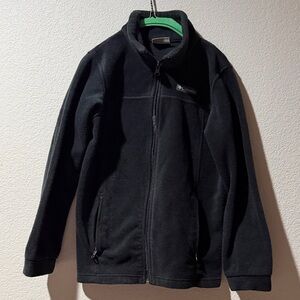 Columbia Kids' (boy) Black Fleece Jacket